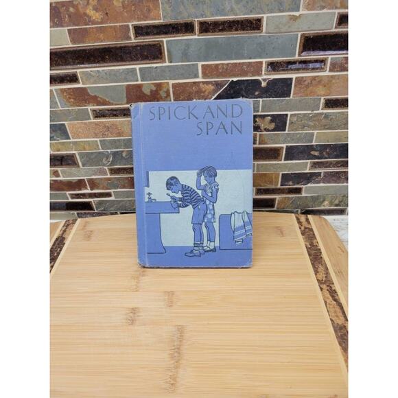 1939 Vintage Spick and Span Hardcover Classroom Health Book - Picture 1 of 9